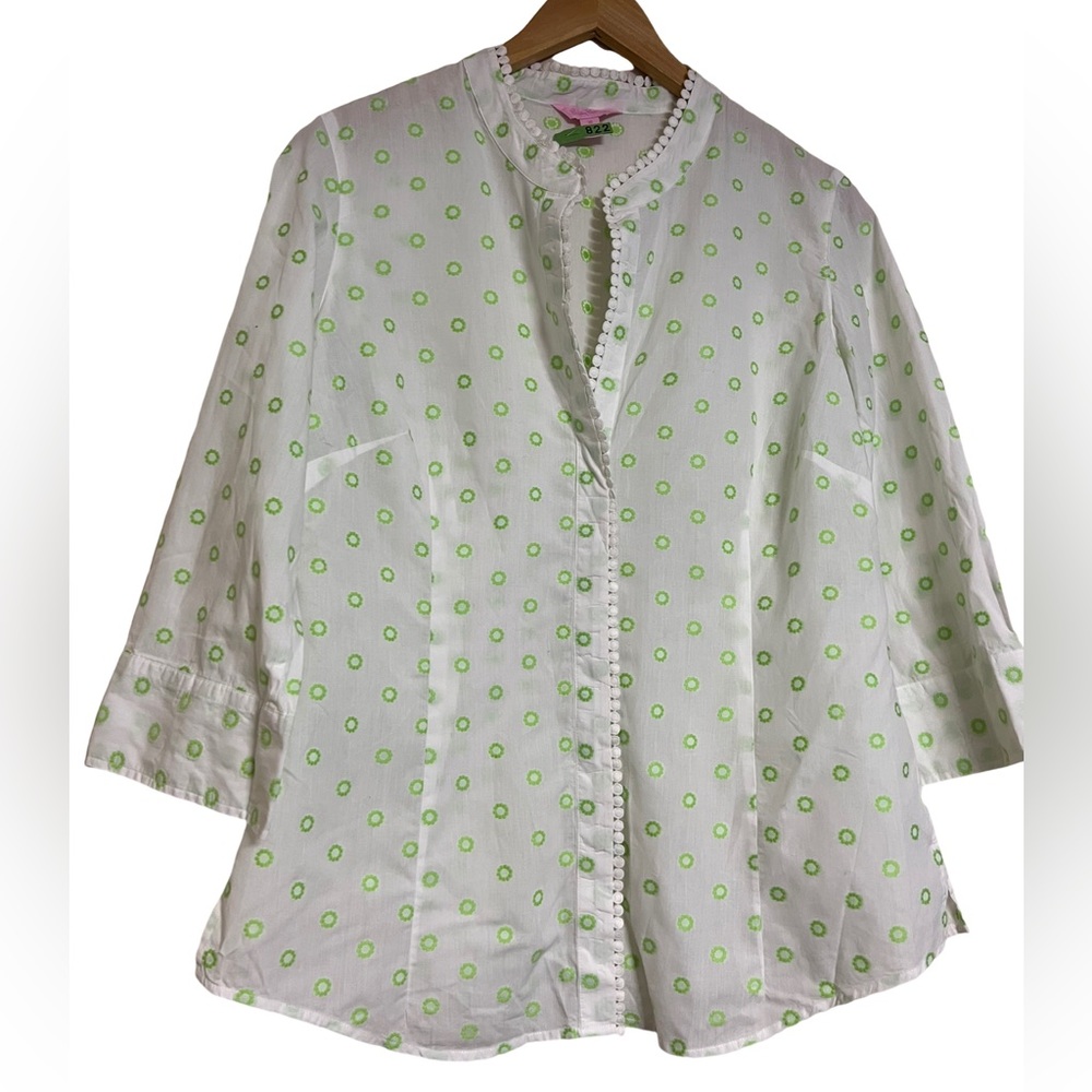 Lilly Pulitzer Blouse Size 10